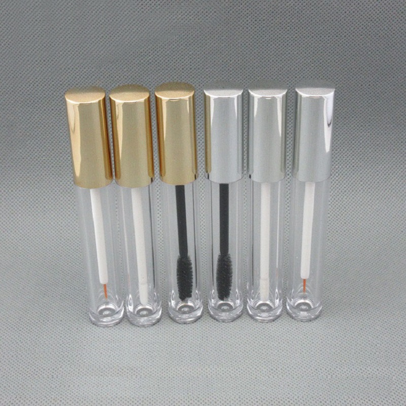 Gel Refill Pack - 6 ml şeffaf dudak tüpü altın/gümüş