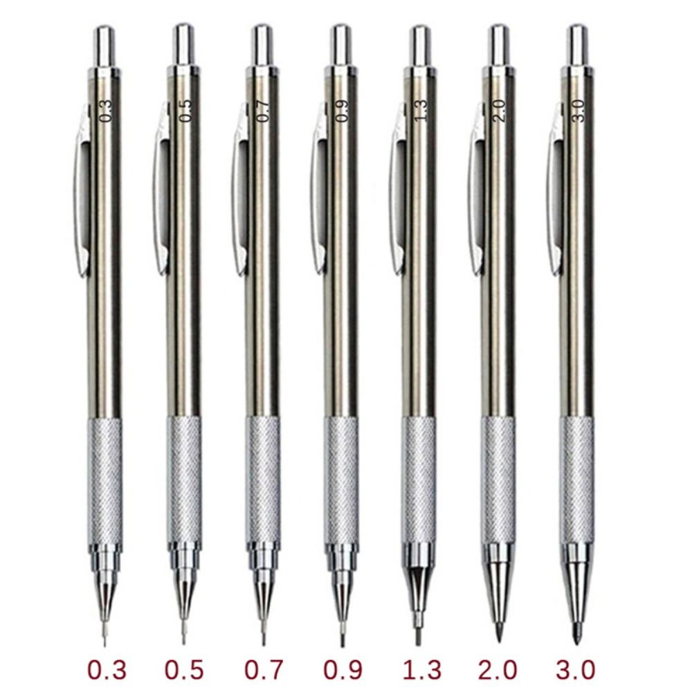 Mechanical Pencil 0.3 - 0.3/0.5/0.7/0.9/1.3/2.0/3.0MM Mekanik Kalem Çizim Yazma Aracı