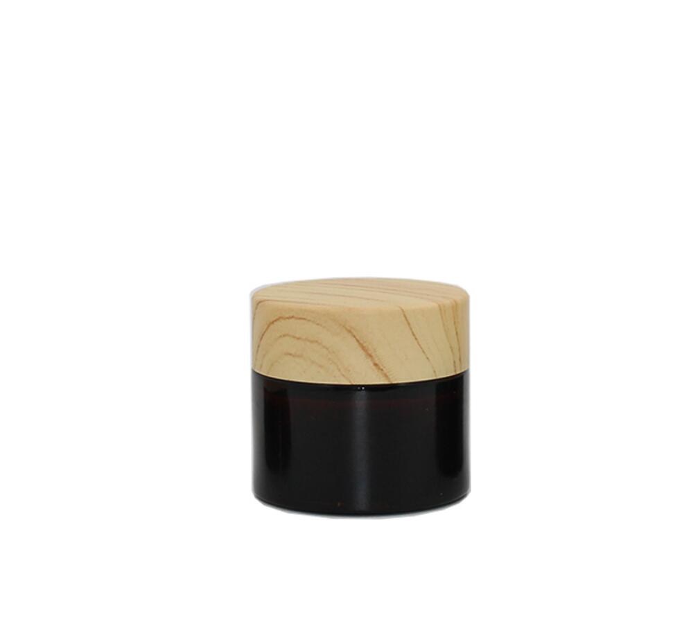 Gel Refill Pack - 10G kahverengi cam kavanoz/şişe pot ahşap