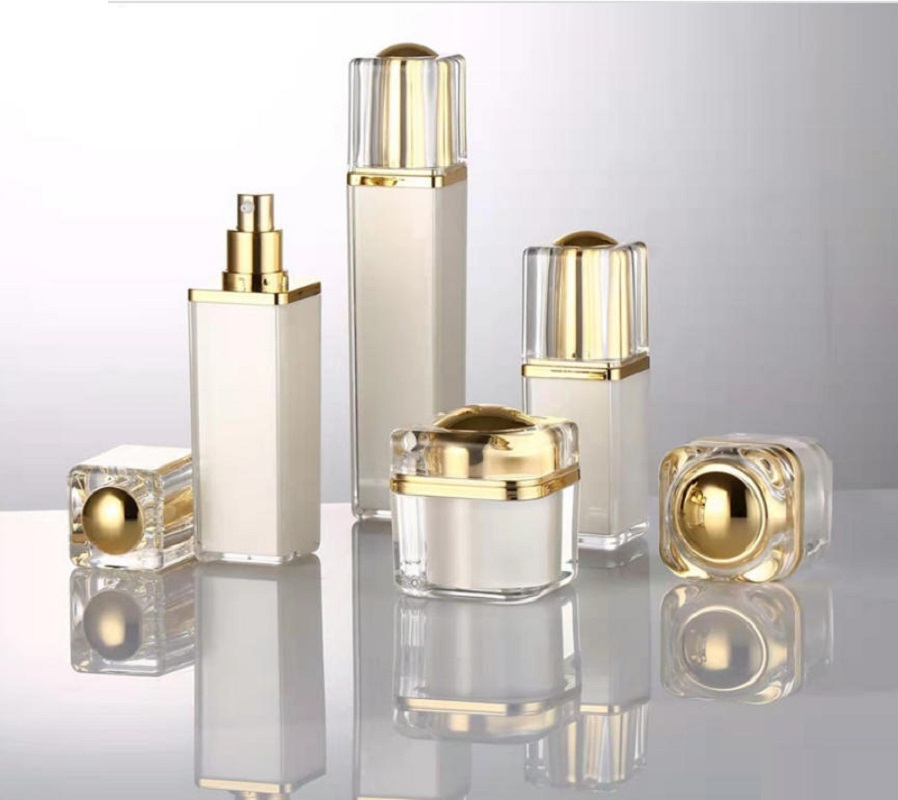 Gel Refill Pack - 20G-120ML kare şekilli gümüş akrilik krem