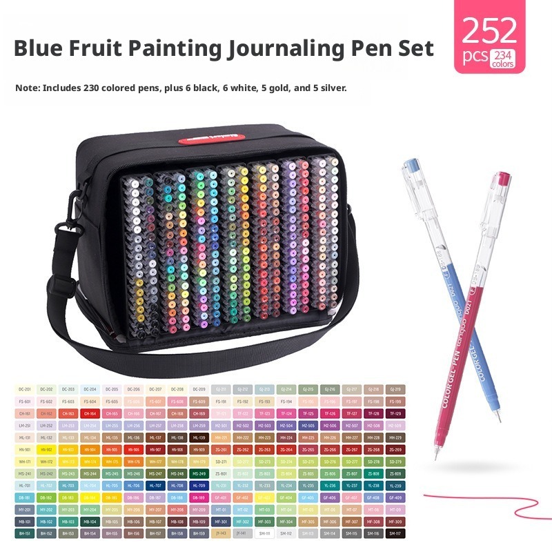 Correction Pen Fine - 252 Parça 234 Renk İnce Uçlu