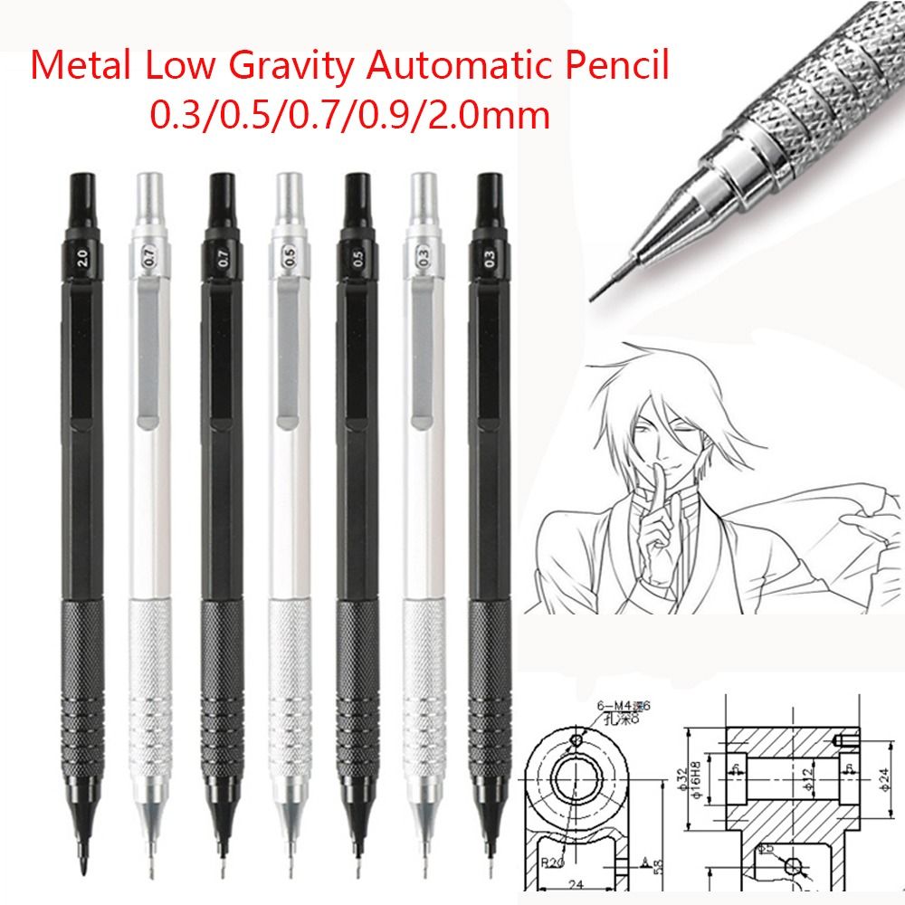 Mechanical Pencil 0.3 - Metal Mekanik Kurşun Kalem Düşük Ağırlık