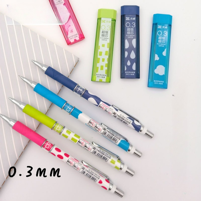 Mechanical Pencil 0.3 - 40 adet Sevimli Yenilik Mekanik Kurşun