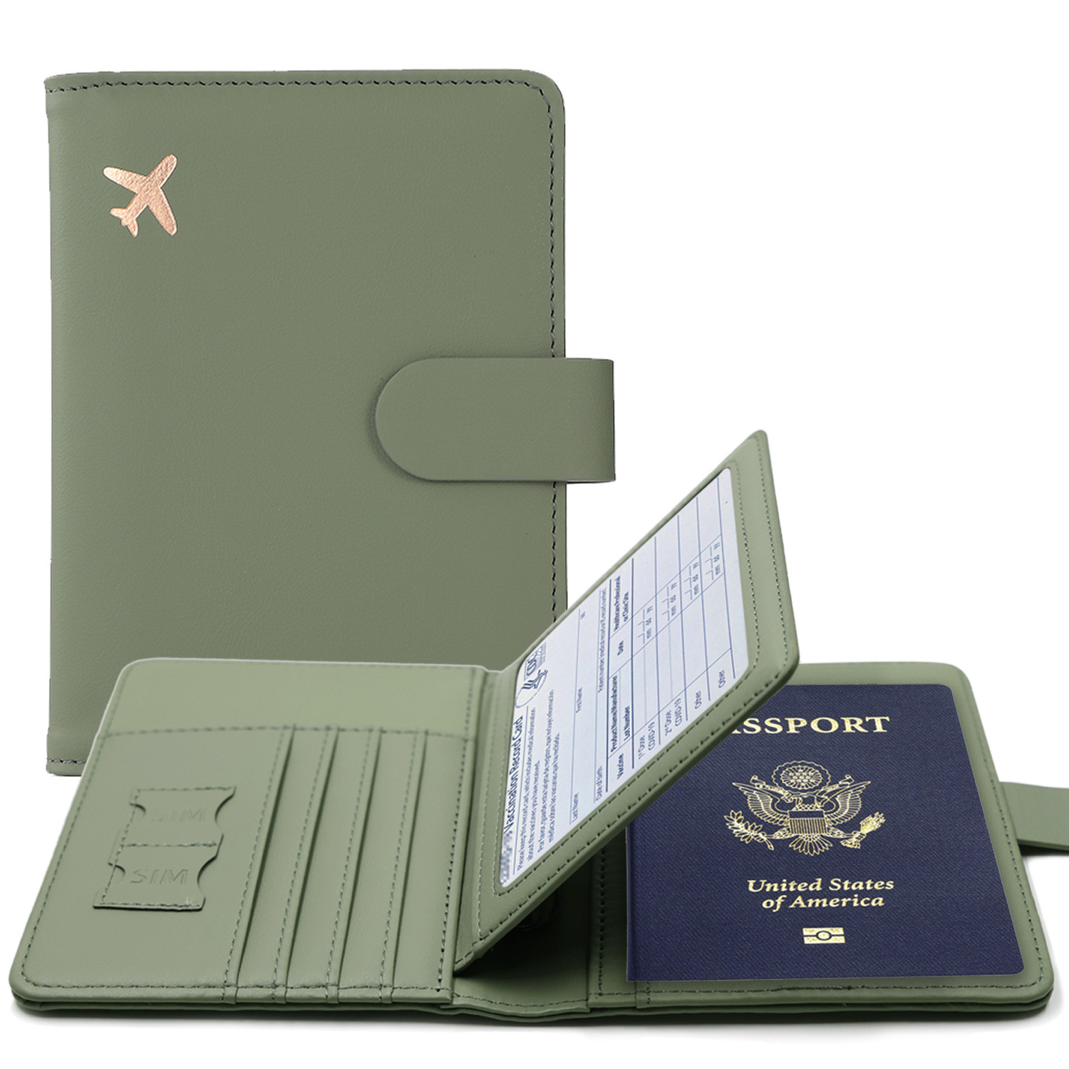 Index Card Holder - RFID Pasaport Kılıfı Pasaport Tutucu Çok