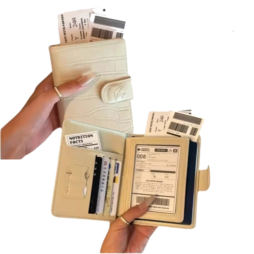 Index Card Holder - Erkekler ve Kadınlar için PU Deri