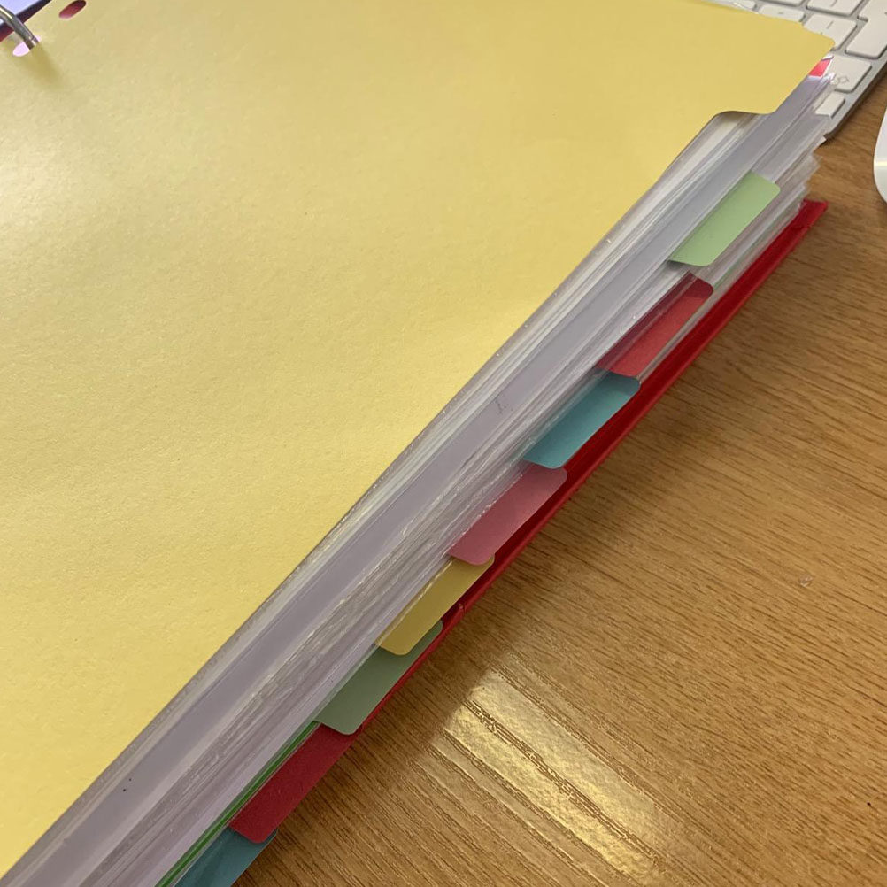 Tab Divider A4 - 12 Adet A4 İndeks Bölücü, 11
