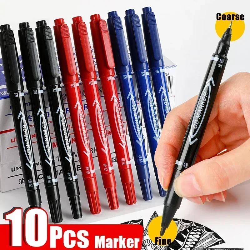 Correction Pen Fine - 5/10 adet ikiz uçlu kalıcı işaretleyici