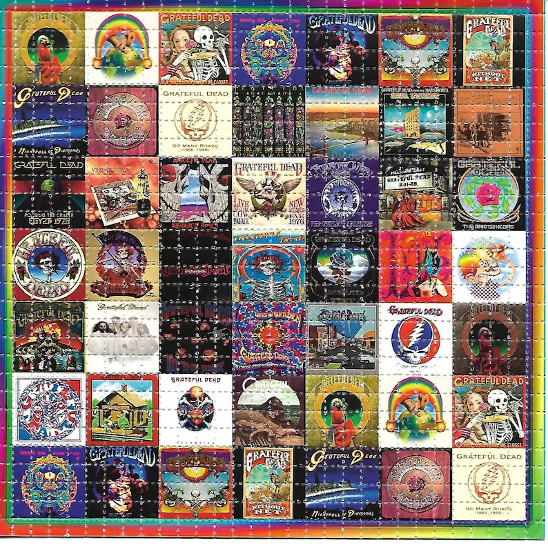 60s Albümü Psychedelic LSD/Asi - Ink Blotter Paper incelemesi ve fiyatı