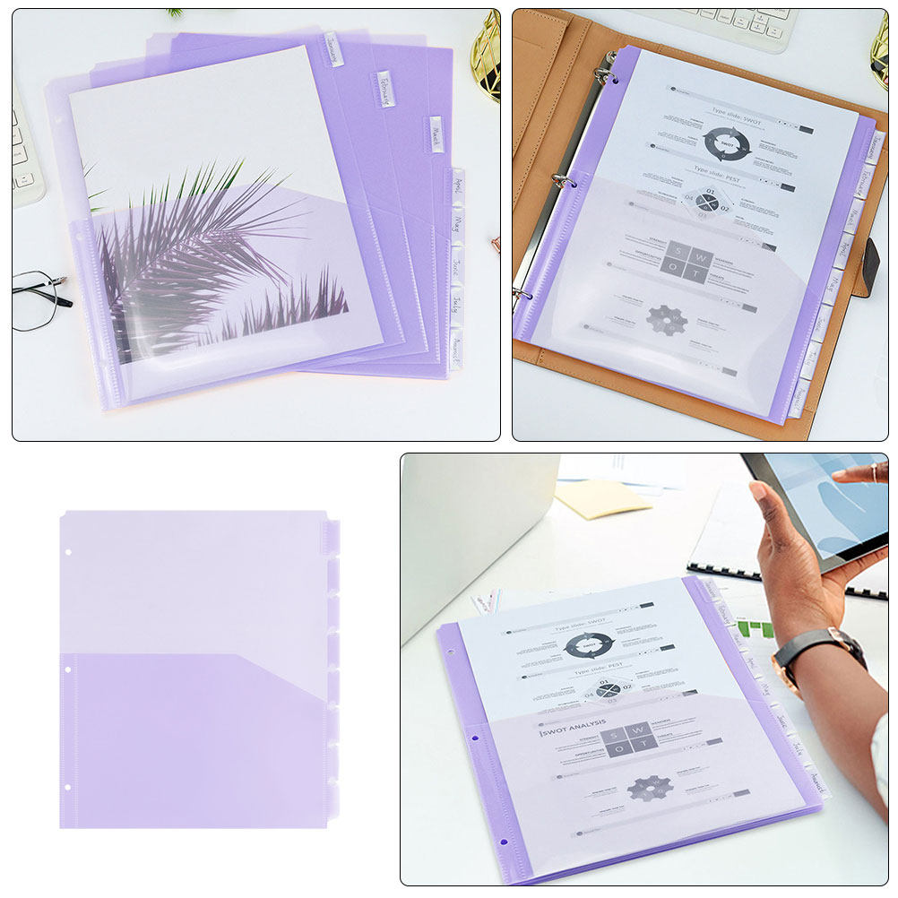 2 takım A4 PP plastik klasör b - Tab Divider A4 incelemesi ve fiyatı