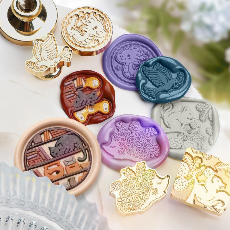 Hayvan Botanik mühür mumu Damg - Wax Seal Stamp Set incelemesi ve fiyatı