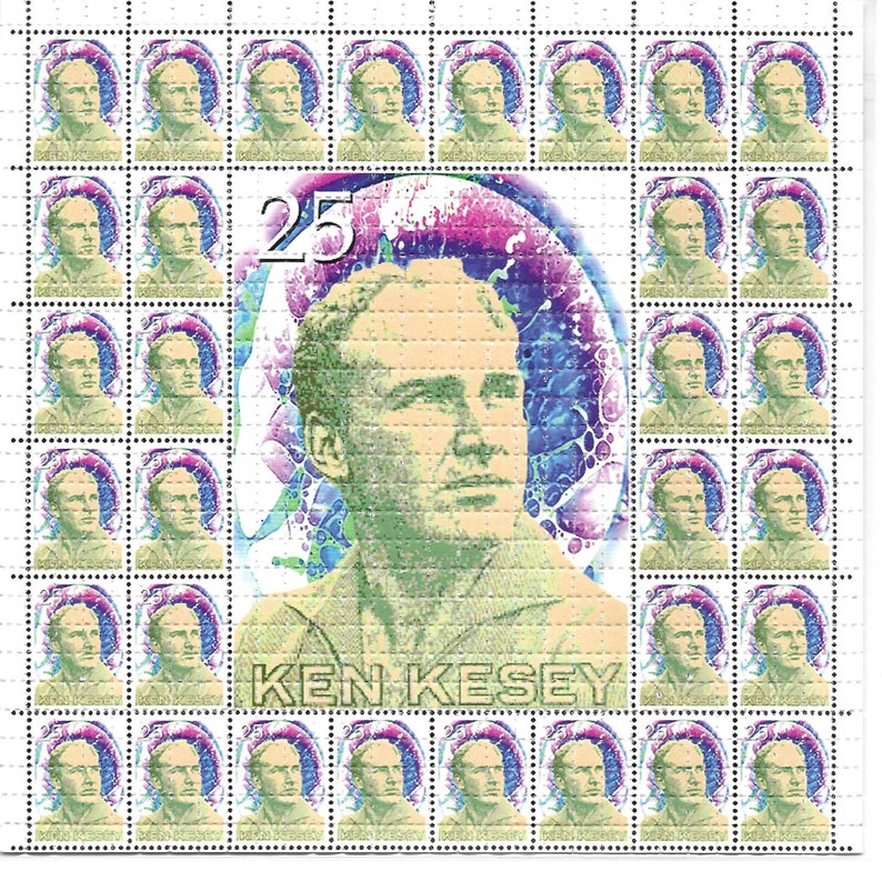 Kesey Pullar Psychedelic LSD A - Ink Blotter Paper incelemesi ve fiyatı