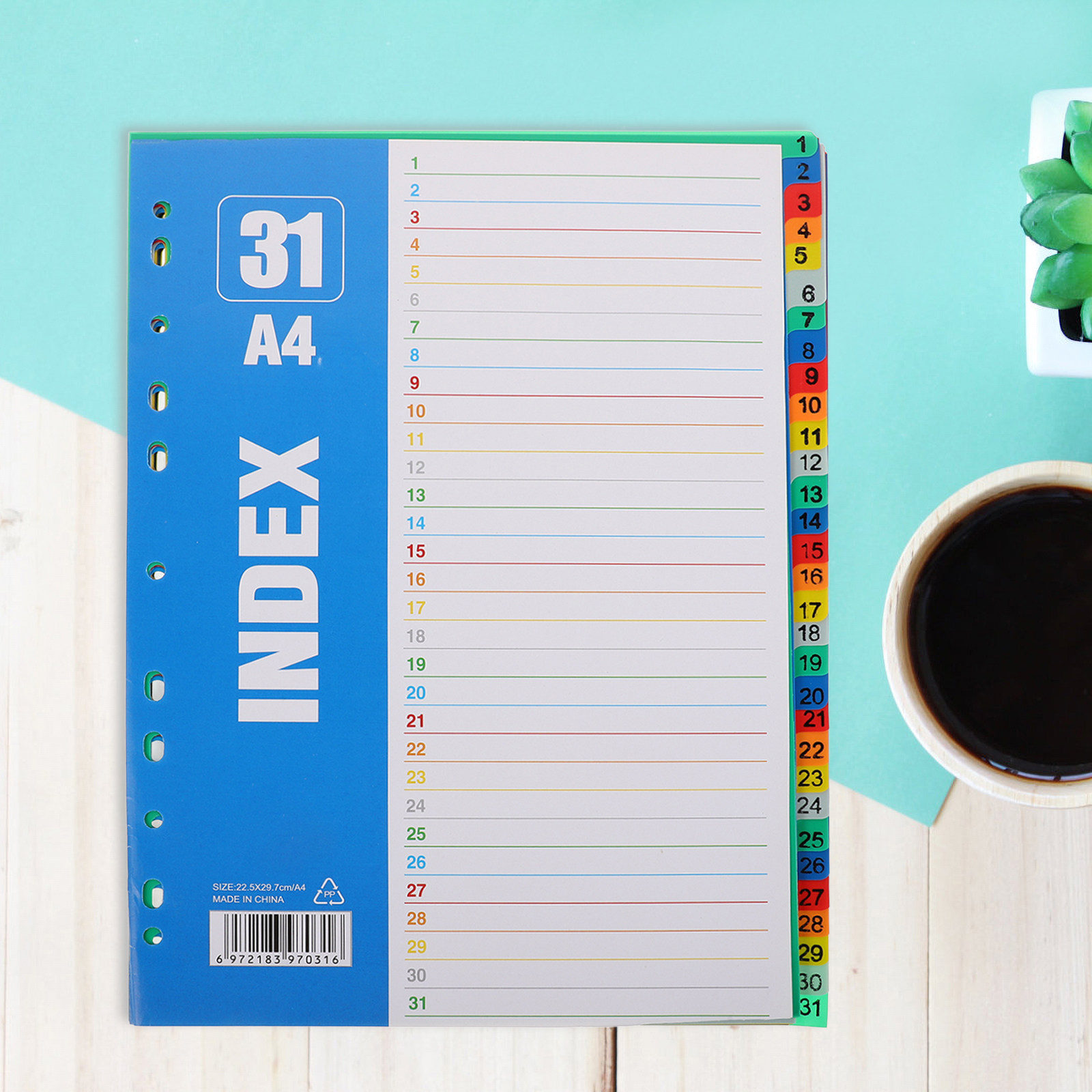 1 Set A4 11 Delikli Plastik İn - Tab Divider A4 incelemesi ve fiyatı
