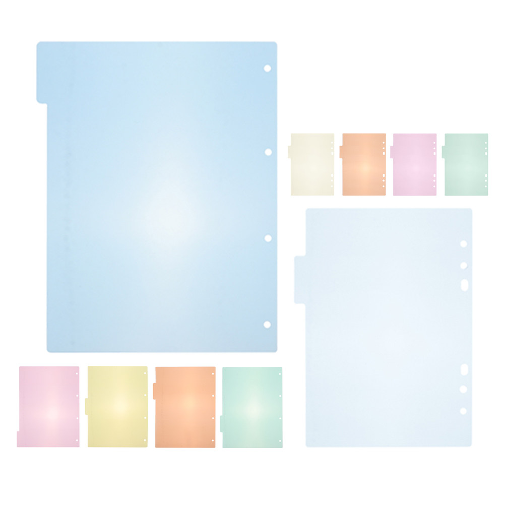 1 Set Pastel Renkli Plastik ve - Tab Divider A4 incelemesi ve fiyatı