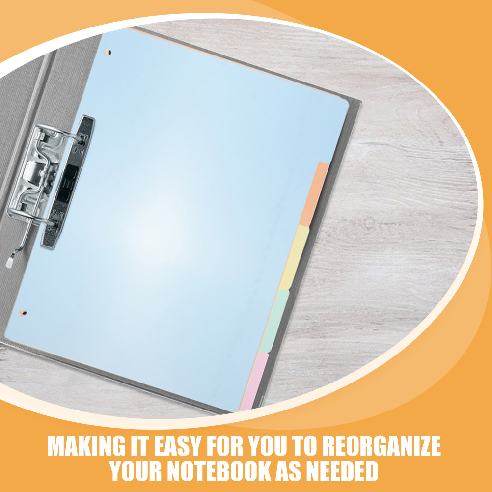 1 Set Pastel Renkli Plastik ve - Tab Divider A4 incelemesi ve fiyatı