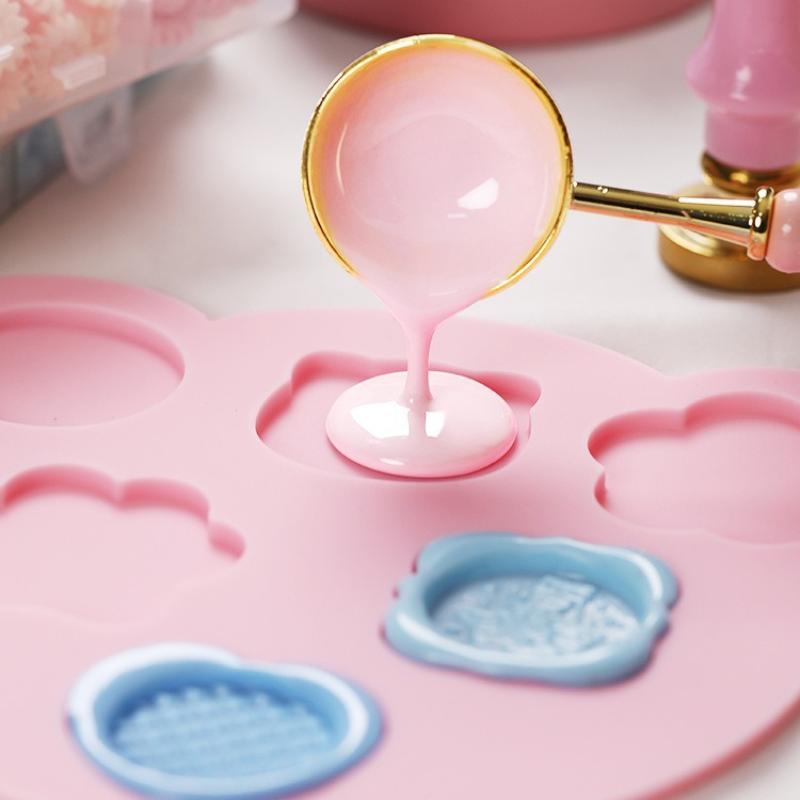 25mm Mum Mühürleri İçin Siliko - Wax Seal Stamp Set incelemesi ve fiyatı