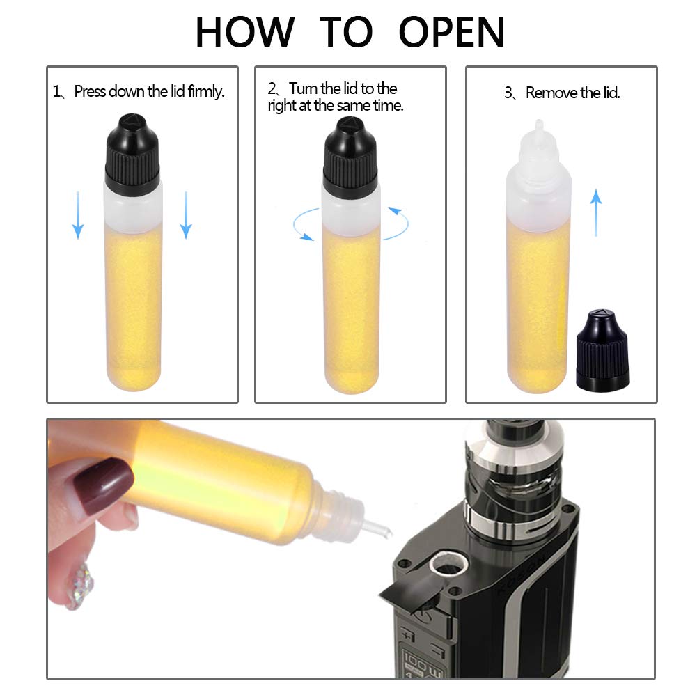 5 adet 3ml-120ml LDPE Boş Plas - Fountain Pen Bottled Ink incelemesi ve fiyatı