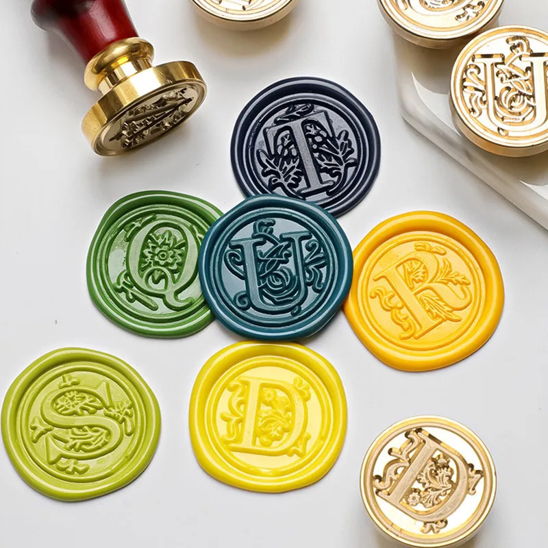 Ahşap saplı 1 set 26 harfli A- - Wax Seal Stamp Set incelemesi ve fiyatı