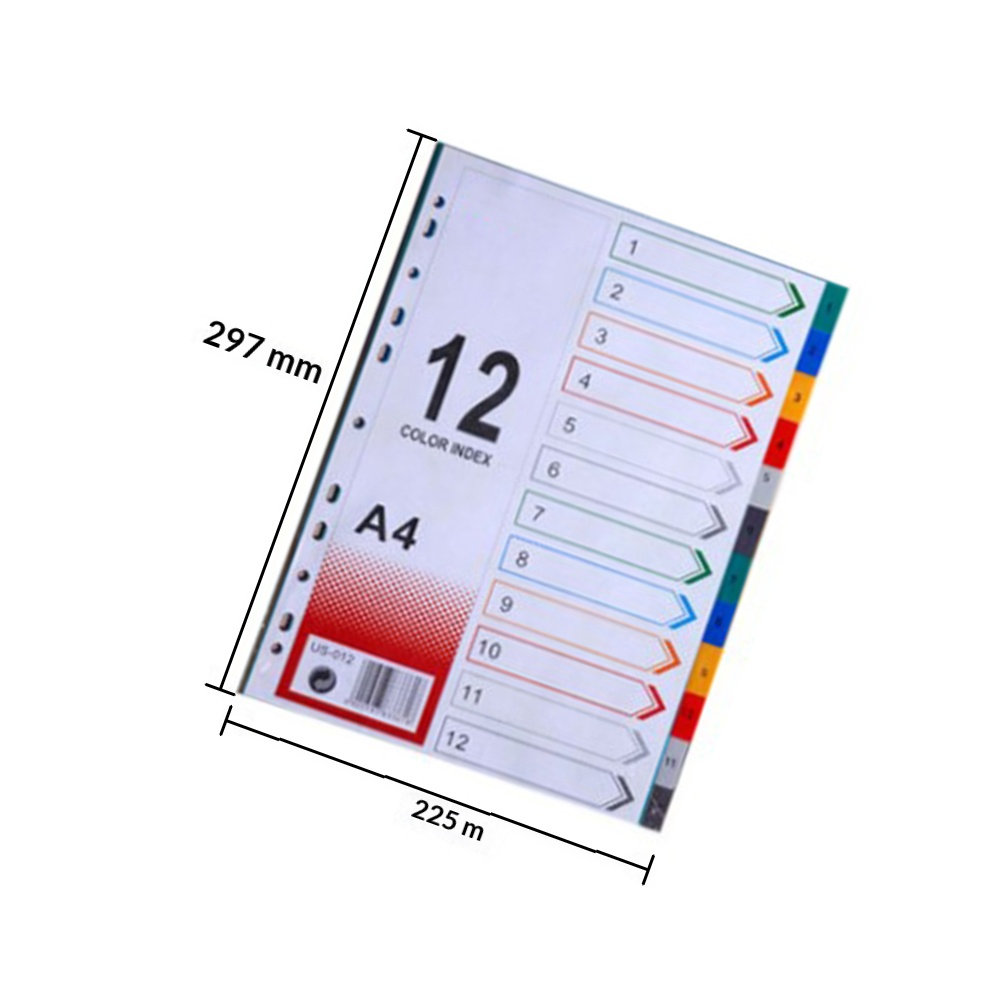 2 Adet A4 Dizin Sayfası Bölücü - Tab Divider A4 incelemesi ve fiyatı