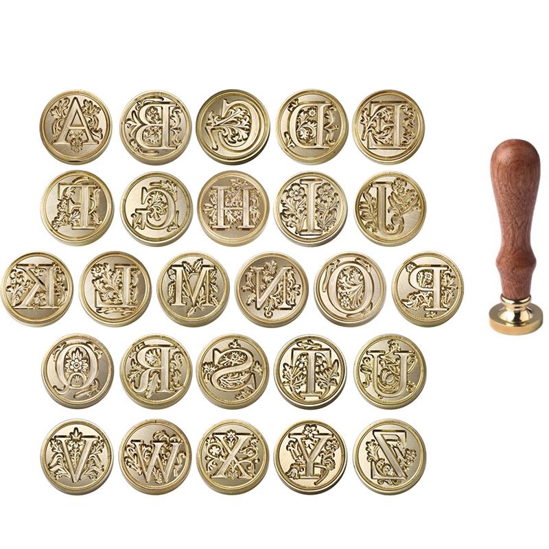 A-Z Vintage Mühürlü Balmumu Da - Wax Seal Stamp Set incelemesi ve fiyatı